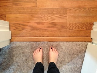 Wood Transition Strips, Carpet And Hardwood Floor Divider