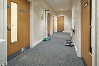 Healthcare Doctor's Office Hallway with Cove Base.jpg