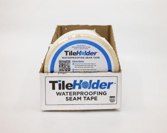 TileHolder Waterproofing Seam Tape in retail box