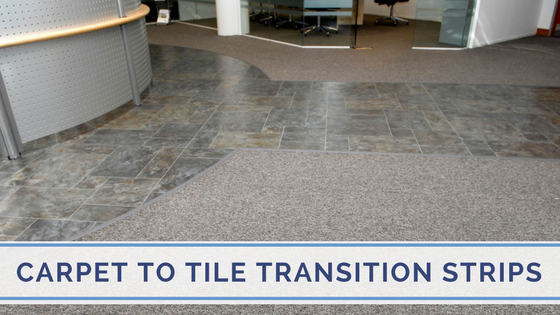 Clip Top Transition Strips Vs Nap Trim, How To Transition Between Carpet And Tile